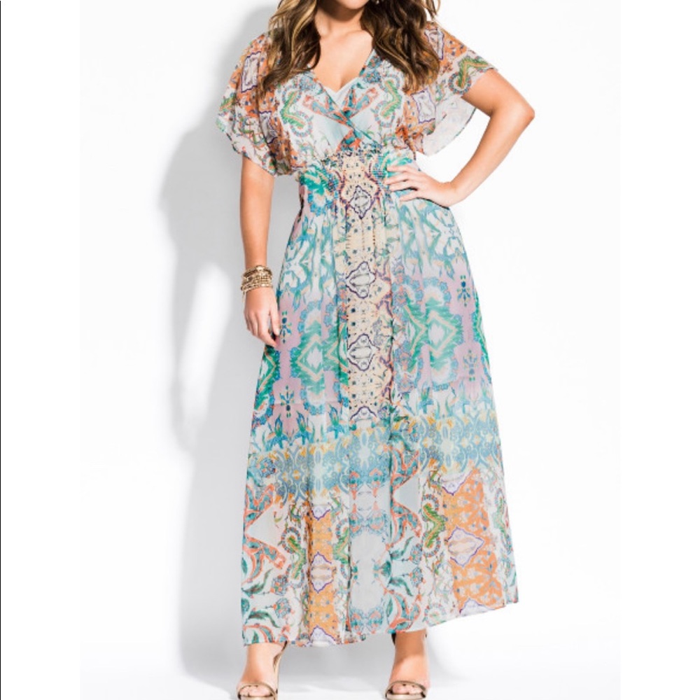 City chic Casablanca dress - Picture 3 of 6